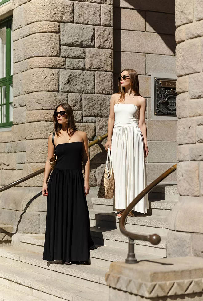 Viveh Petunia Dress And Skirt Black kjole skjørt 6
