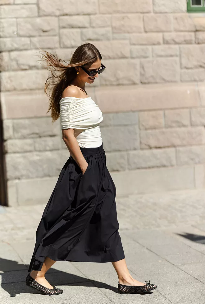 andiata fiia 85 skirt black skjørt 4