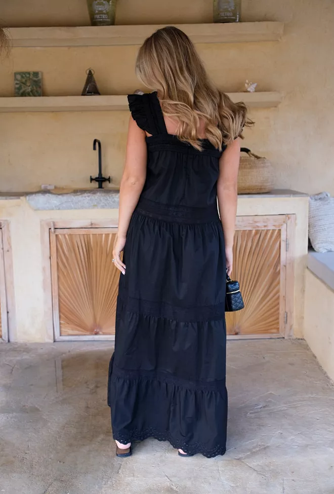 Carma Collection Jeanette Dress Black kjole 3