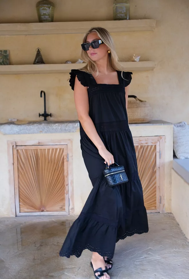 Carma Collection Jeanette Dress Black kjole 2