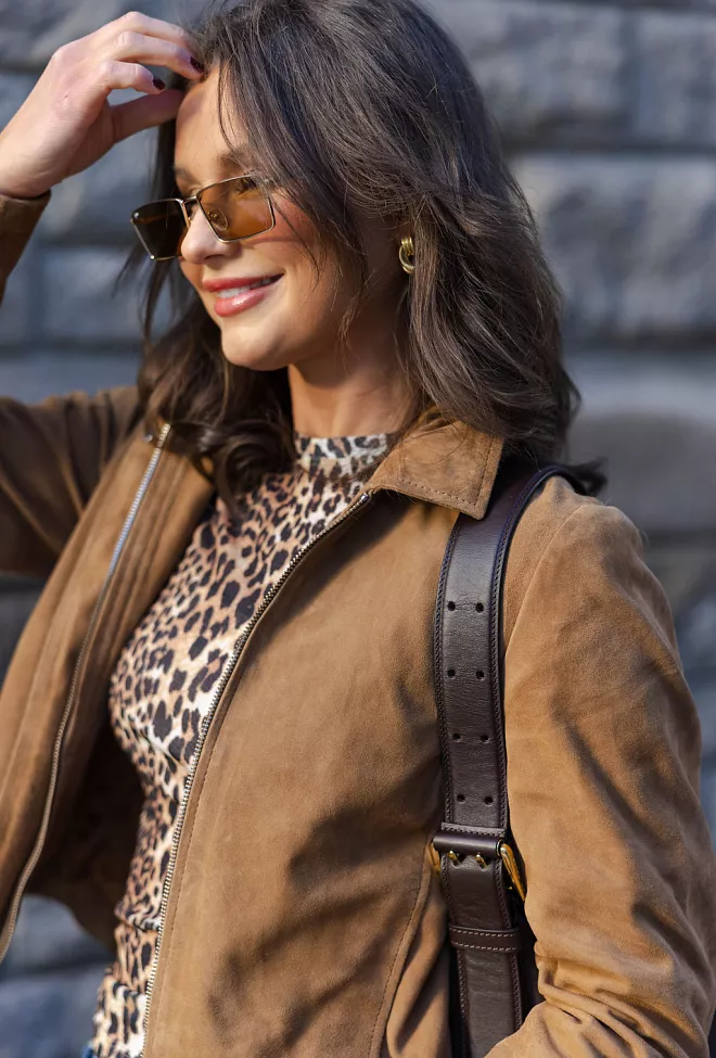 Otra Eyewear Margo Gold/Brown solbriller 3