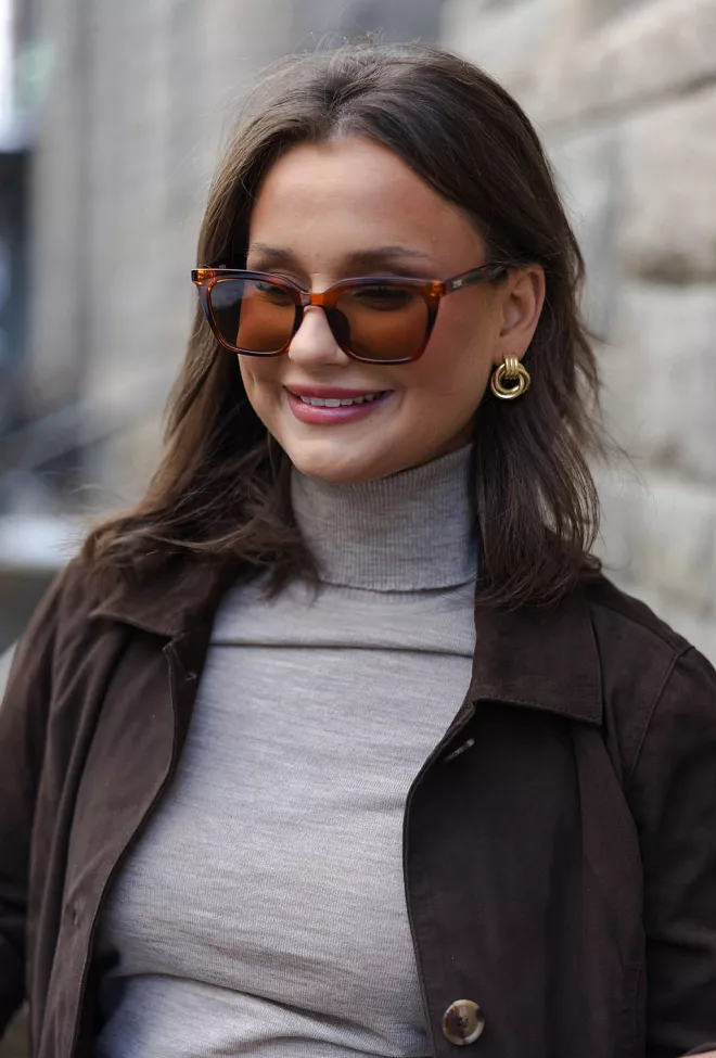 Otra Eyewear Bree Havana/Brown solbriller 2