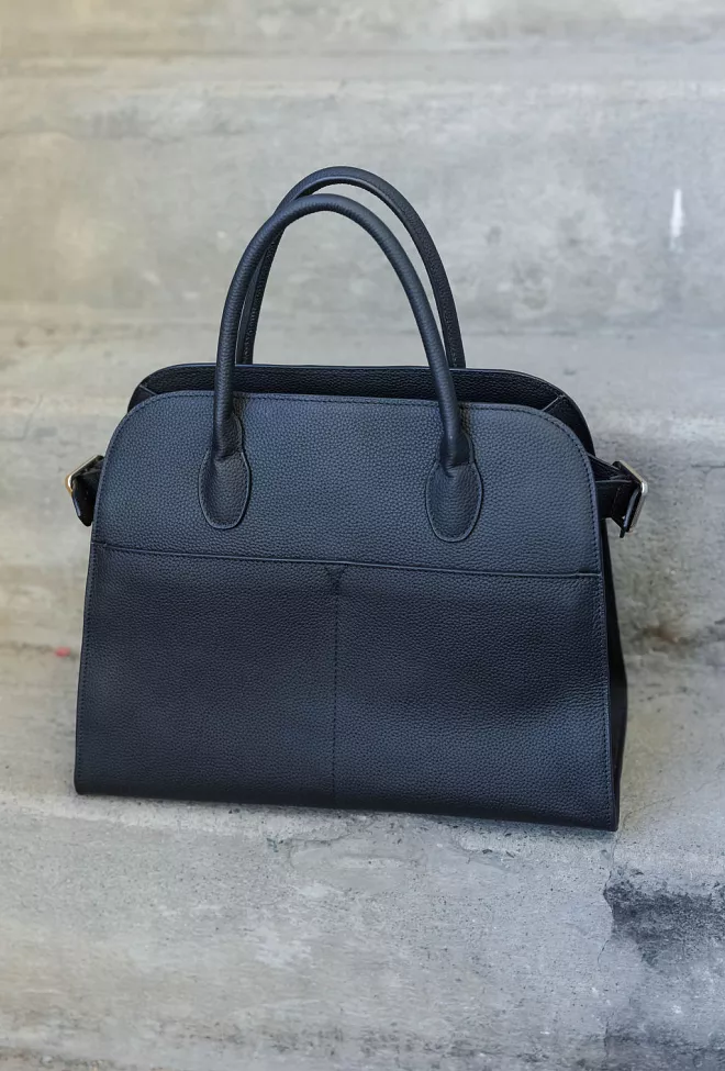 HiiL Studio x Jim Rickey HiiL Tote Grained Black veske 7