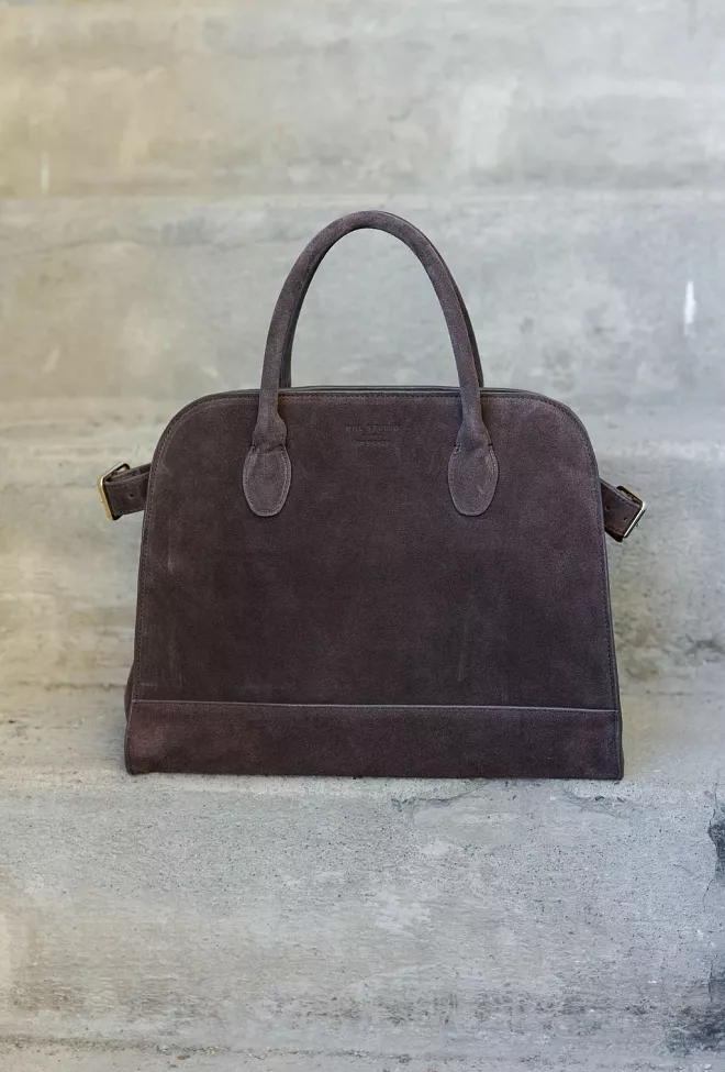 HiiL Studio x Jim Rickey HiiL Tote Suede Brown veske 3