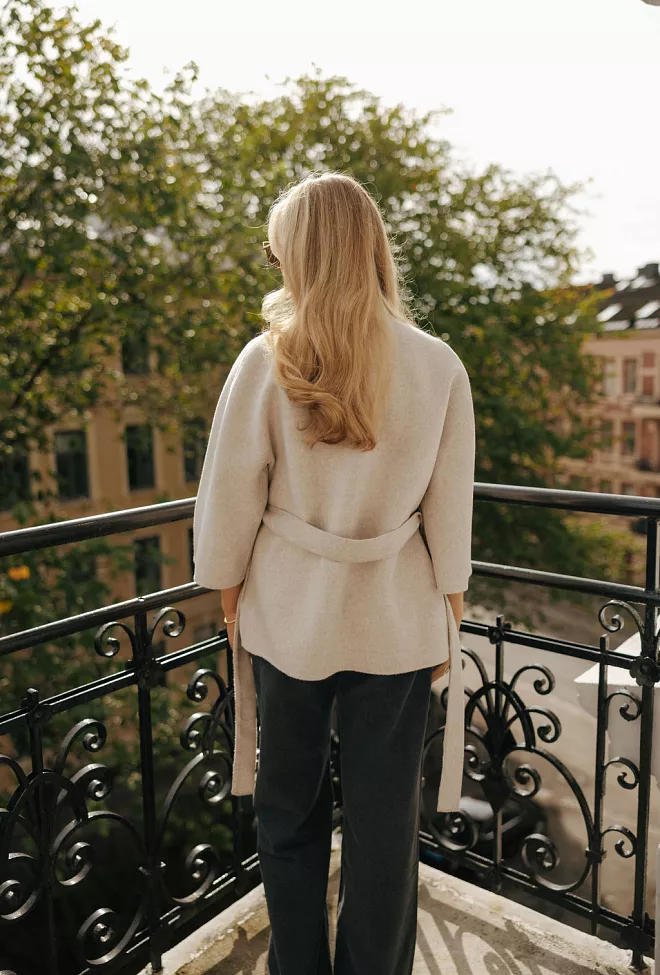 SAND Akiko Wool Jacket Sand ulljakke 6
