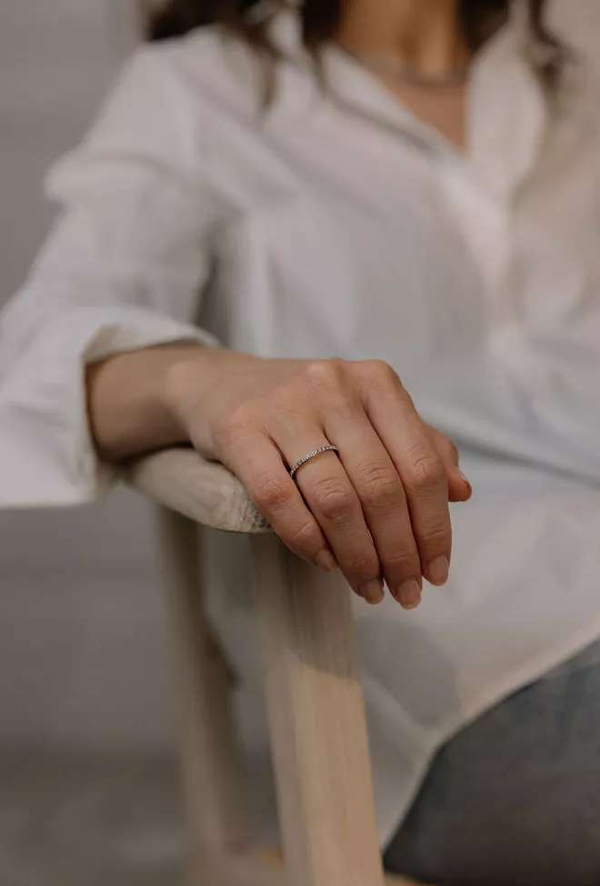 HiiL Studio Jewelry Simple Ring Silver ring