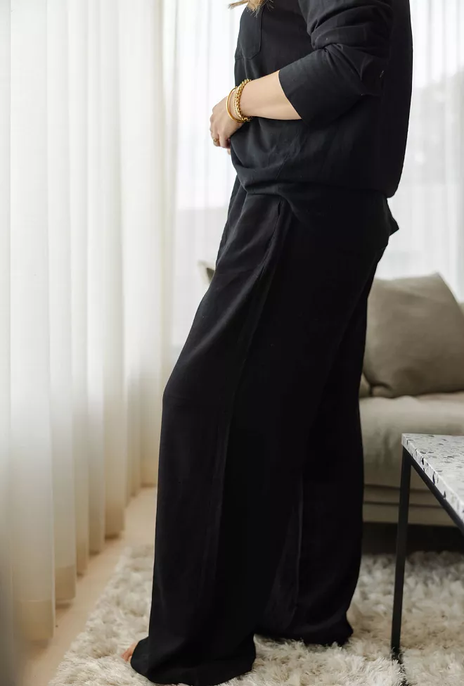 Carma Collection Linn Pant Black bukse 2