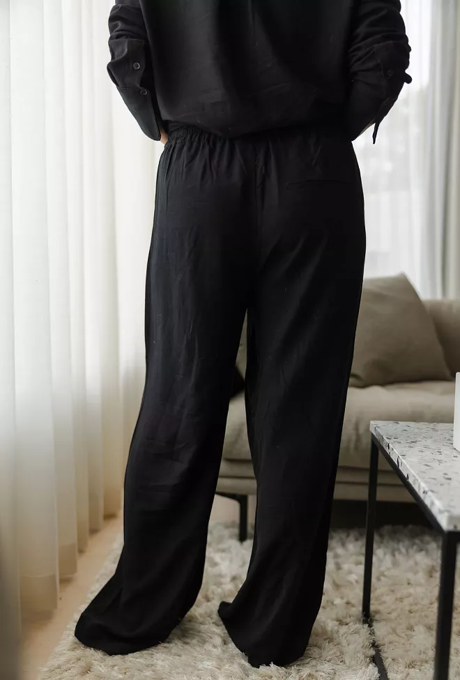Carma Collection Linn Pant Black bukse 3