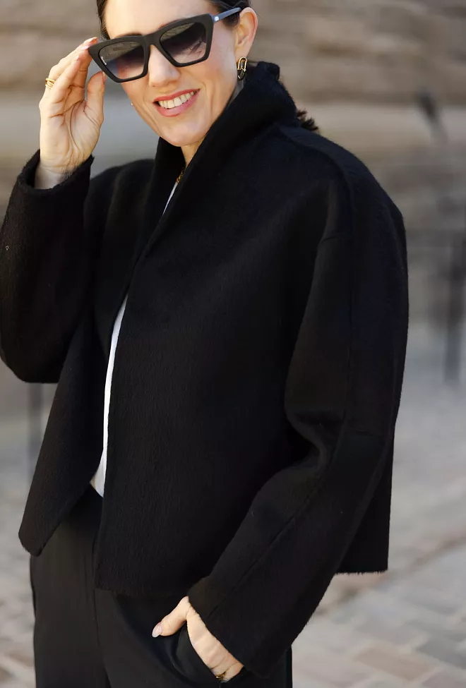 Carma collection Bergliot Jacket Black jakke 3