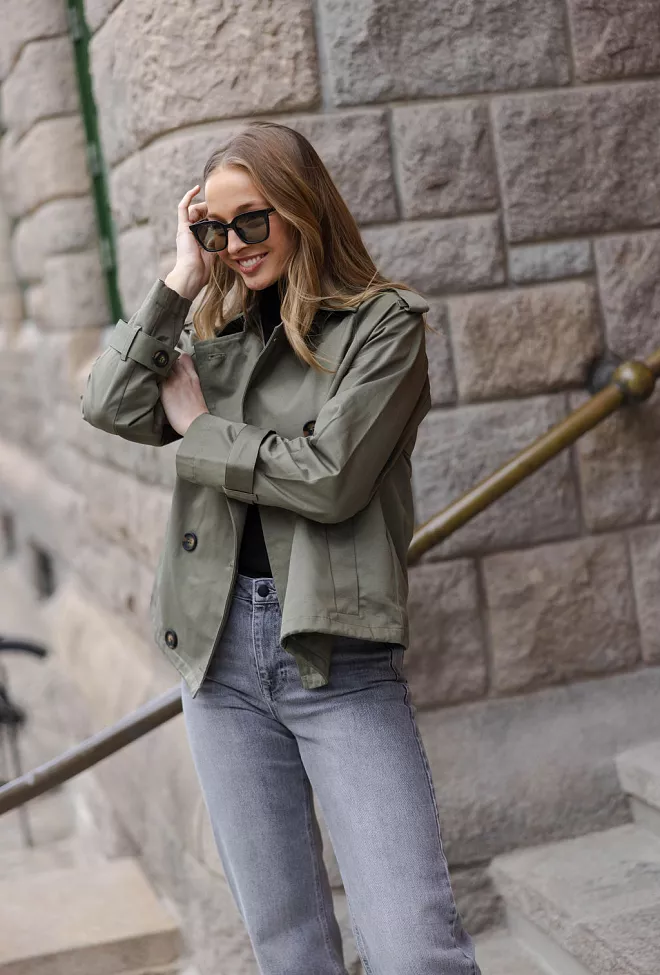 Otra Eyewear Bree Black/Olive solbriller 4