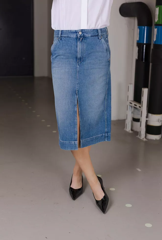 Replay Skirt Light Blue denimskjørt 2