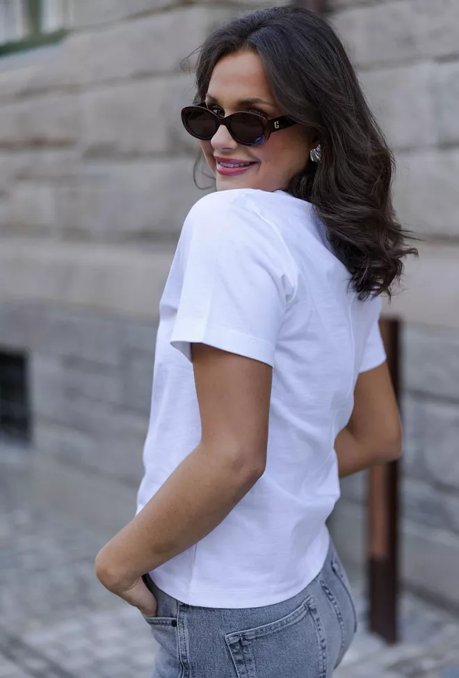 Dagmar Cotton T-Shirt White 3