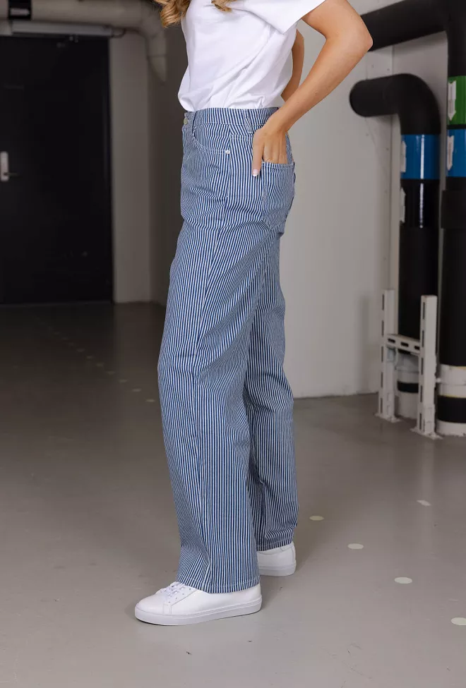 Five Units Luna Regular Blue Stripe bukse jeans 2