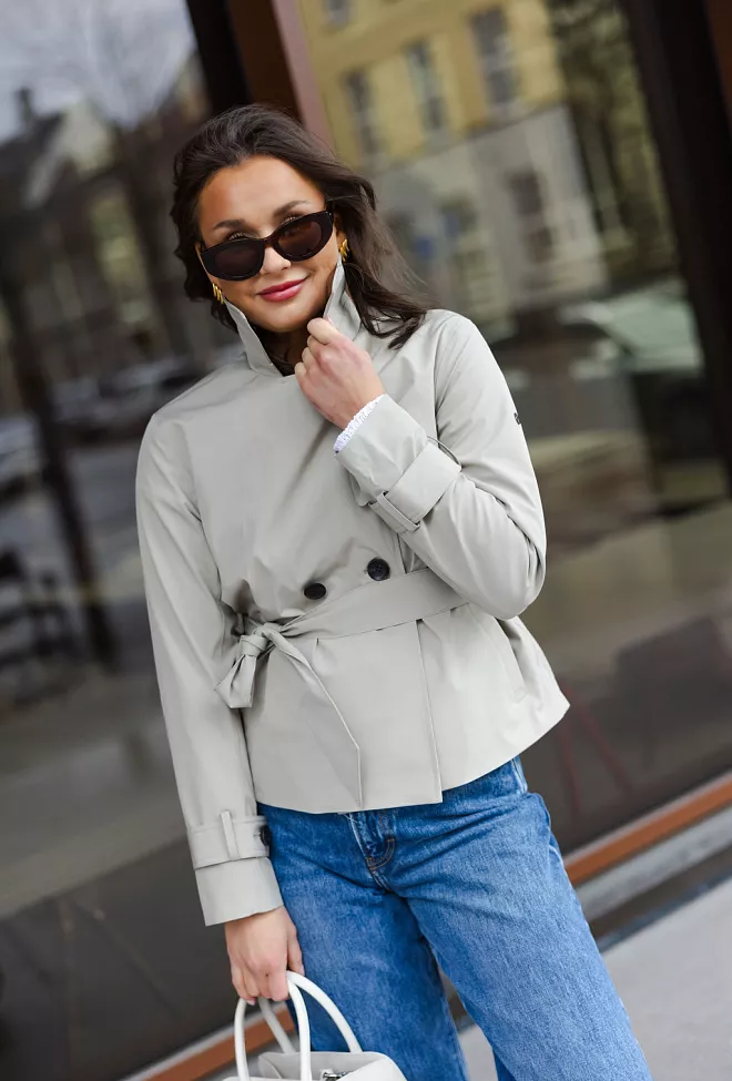 Scandinavian Edition Node Khaki jakke 7