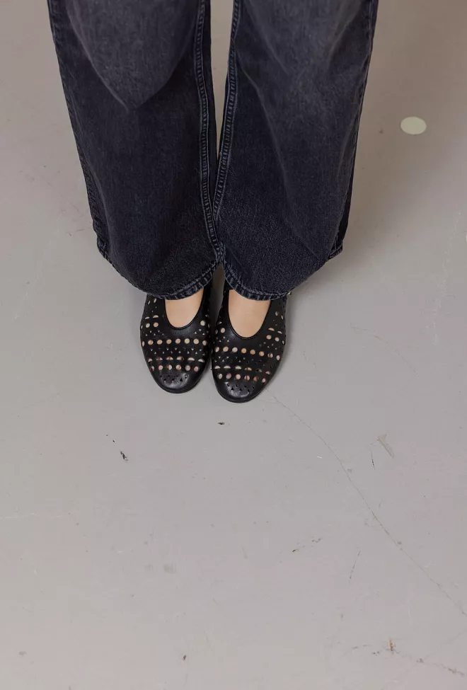 Bukela Alva Black ballerinasko 5