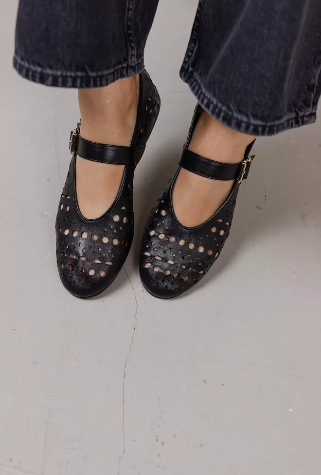 Bukela Alva Black ballerinasko 2