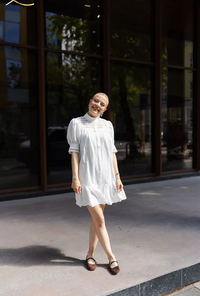 Carma Collection Nora Dress White kjole 6