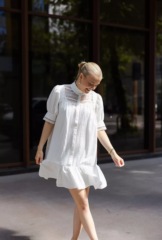 Carma Collection Nora Dress White kjole 7