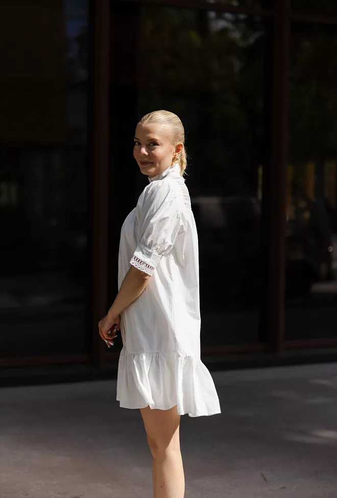 Carma Collection Nora Dress White kjole 9