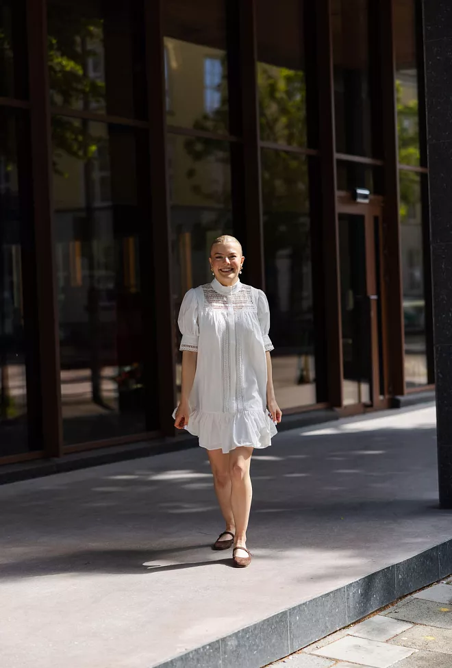 Carma Collection Nora Dress White kjole 8