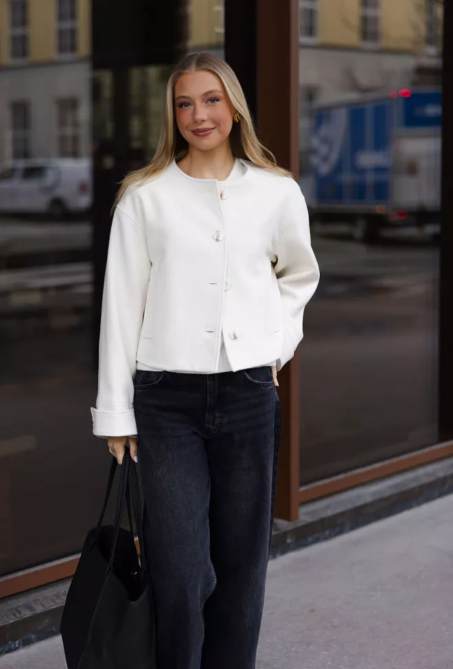 Clermonte Lena Jacket White jakke 2