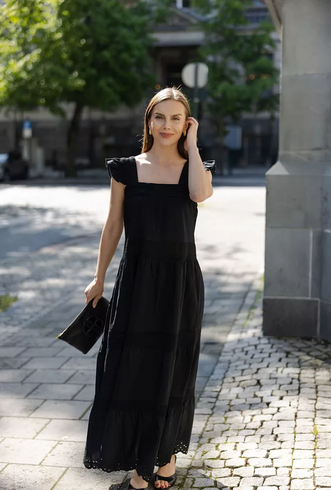Carma Collection Jeanette Dress Black kjole 6