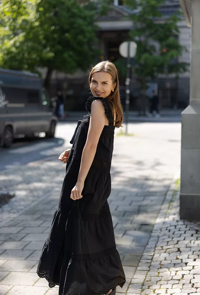 Carma Collection Jeanette Dress Black kjole 9