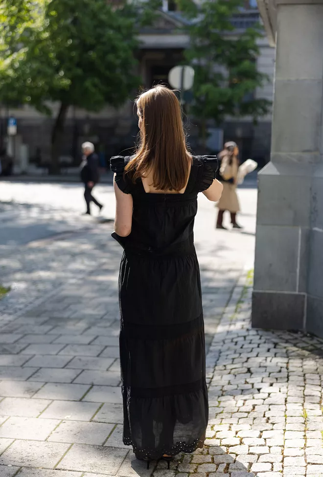 Carma Collection Jeanette Dress Black kjole 12