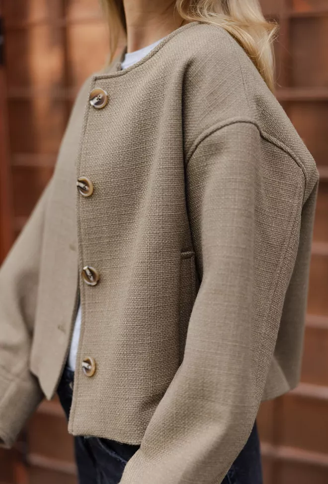 Clermonte Lena Jacket Olive jakke 4