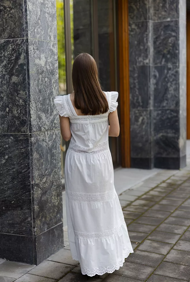 Carma Collection Jeanette Dress White kjole 11