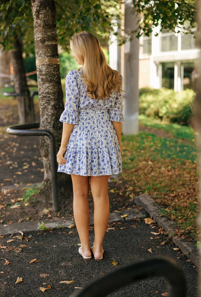 Pia Tjelta Amelia Cannes Dress Blue minikjole 4