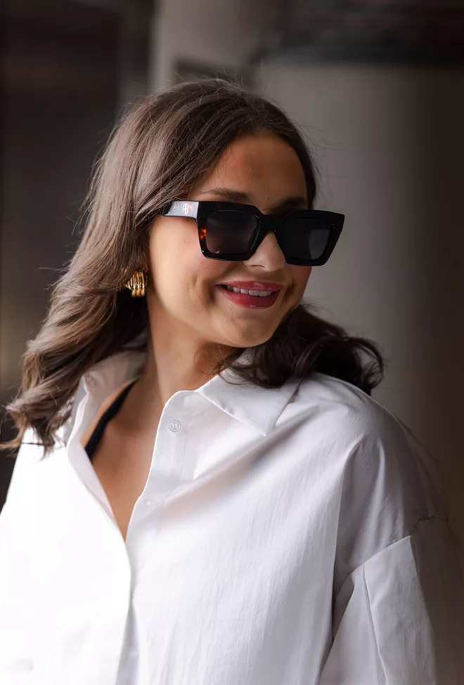 Aning Bing Indio Sunglasses Dark Tortoise solbrille 