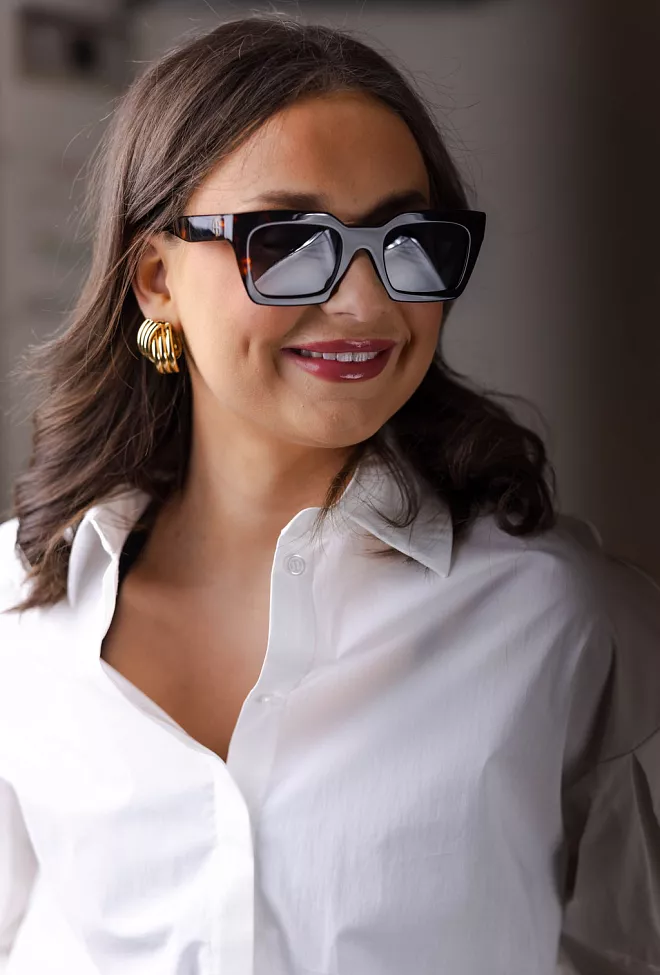 Aning Bing Indio Sunglasses Dark Tortoise solbrille 3