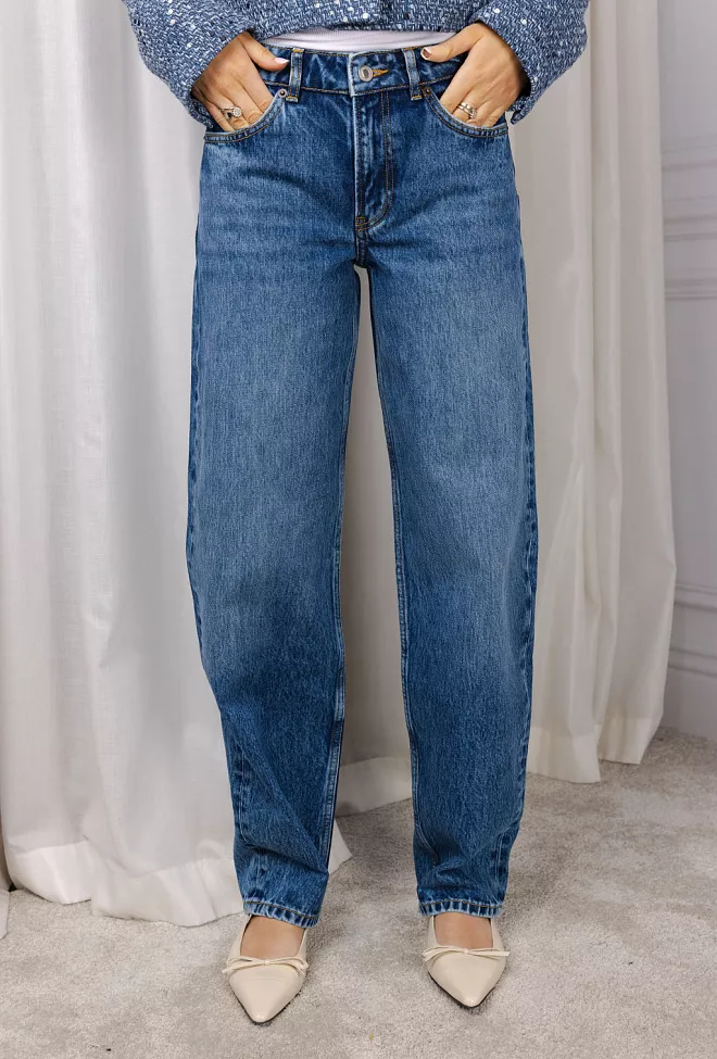 Jeanerica Como Jeans RIng Spun Mid Blue bukse