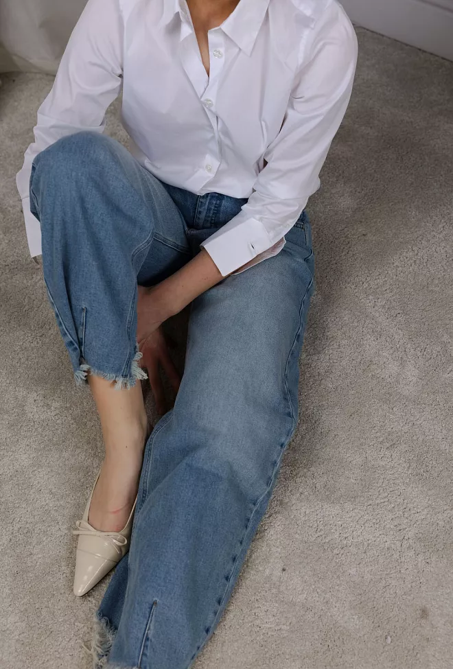 My Essential Wardrobe Lucy MW 139 Loose Balloon Light Blue Wash jeans 8