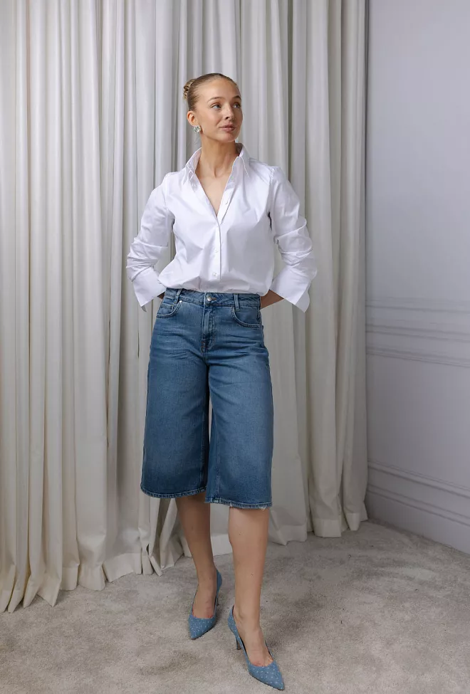 My Essential Wardrobe Dango MW 139 High X-Wide Shorts denimshorts 2