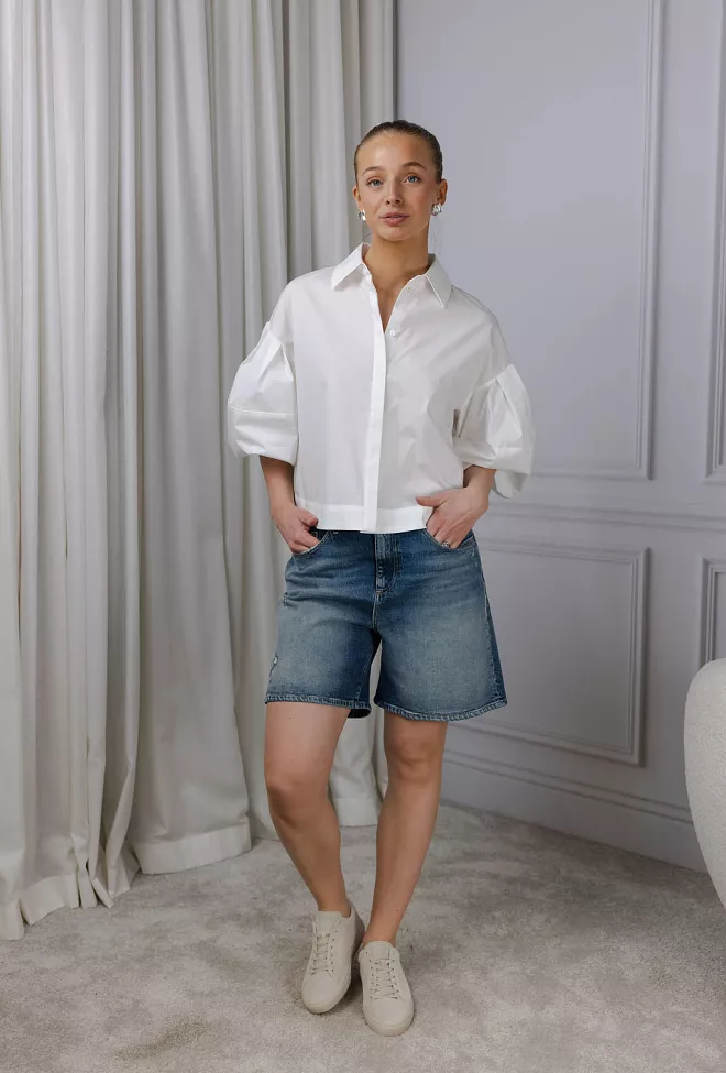 Replay Narja Shorts Medium Blue denimshorts 3