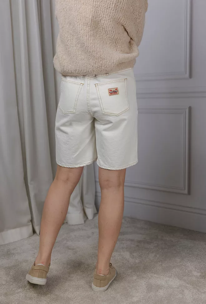 American Vintage Jozastreet Shorts Off White shorts 4