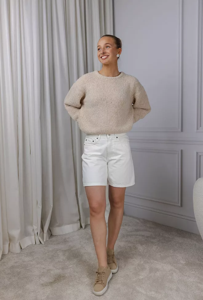 Jeanerica Belem Shorts Natural White shorts 6