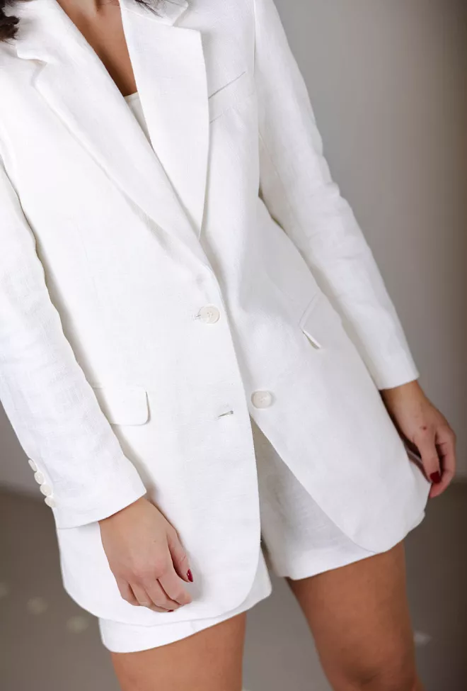 HiiL Studio Protect Blazer White dressjakke 10