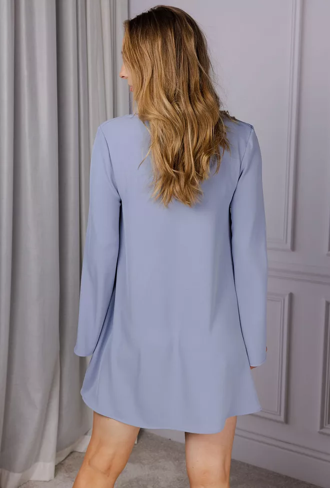 Arnie says Erin Crepe Dress Pale Blue minikjole 8