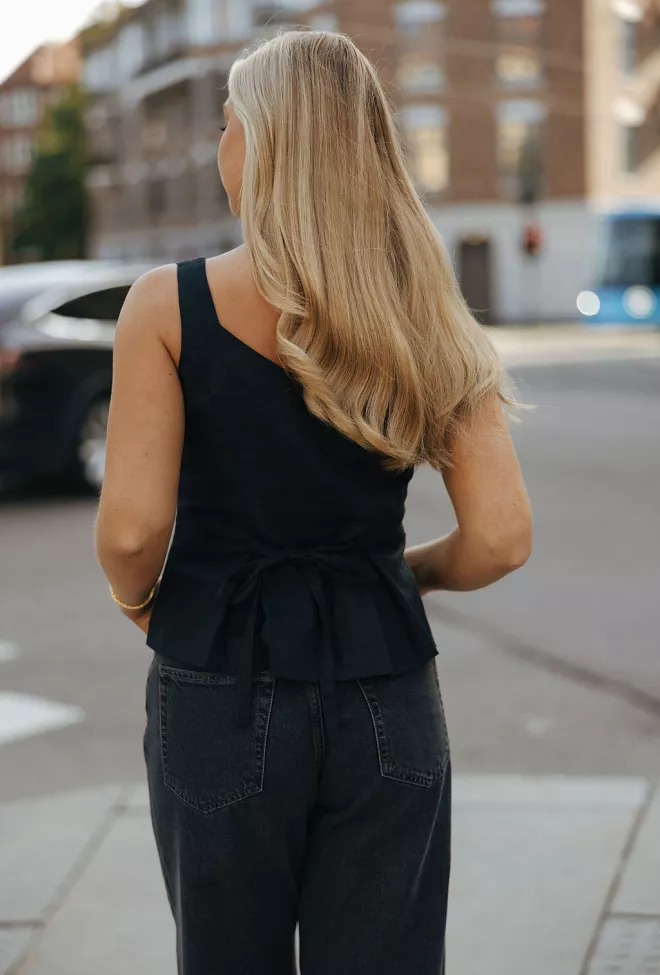 Pia Tjelta Sparrow Top Black topp 5