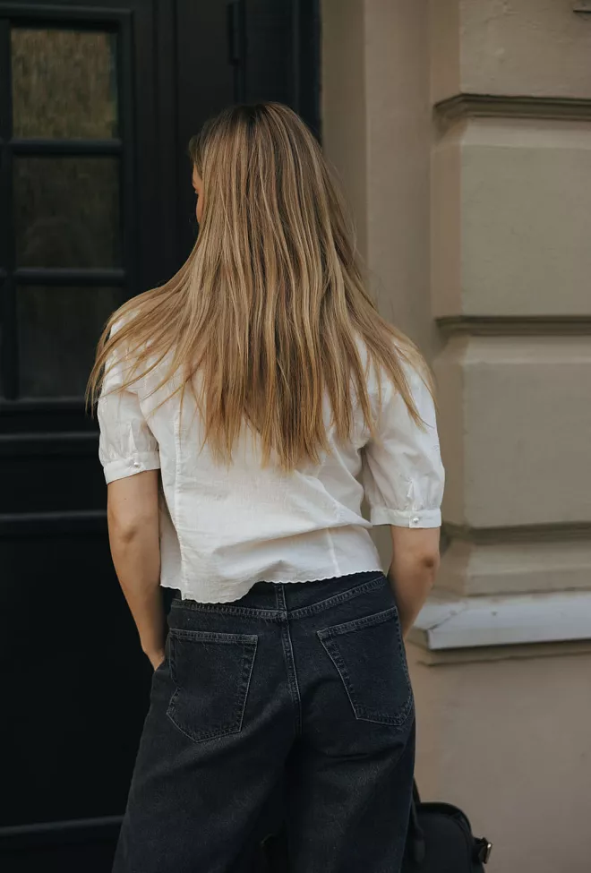 Pia Tjelta Kelli Blouse White bluse 9