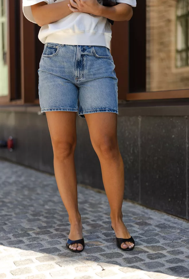 Anine Bing Heath Short Summer Blues denimshorts 2