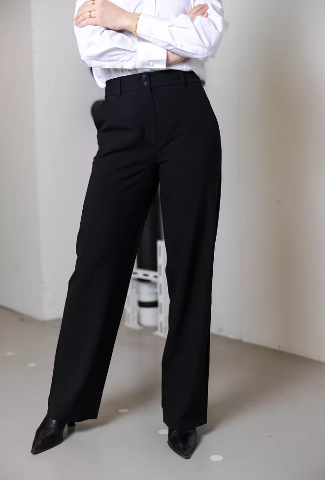 Five Units Sophia FV Long 285 Black dressbukse 3