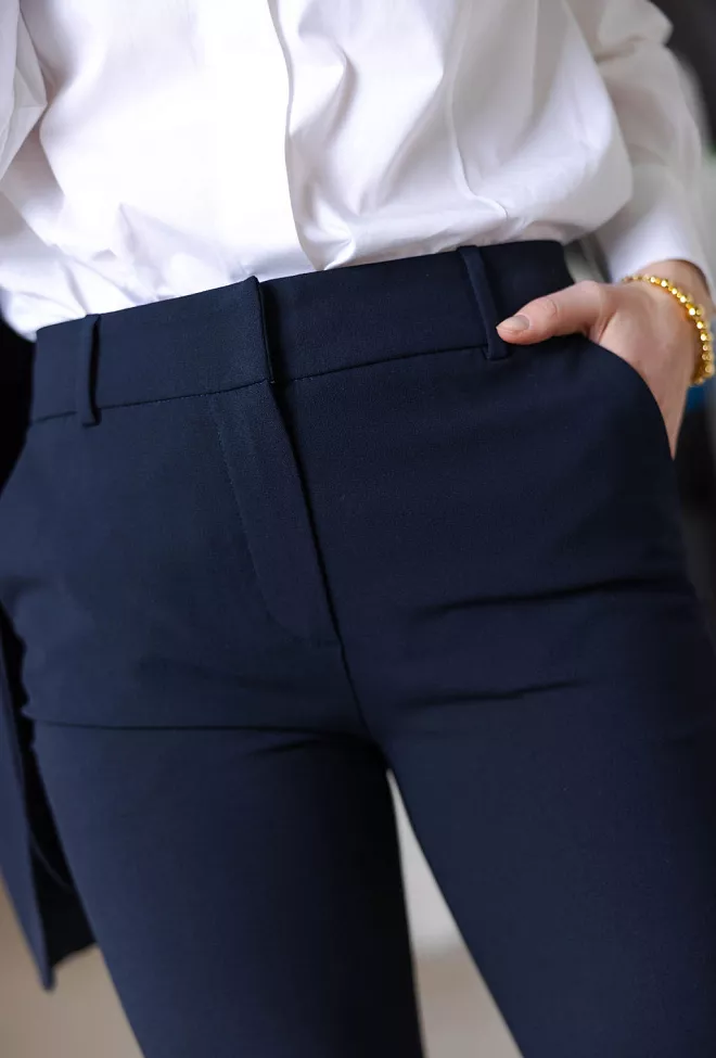 Five Units Clara Long 285 Navy Glow dressbukse 5