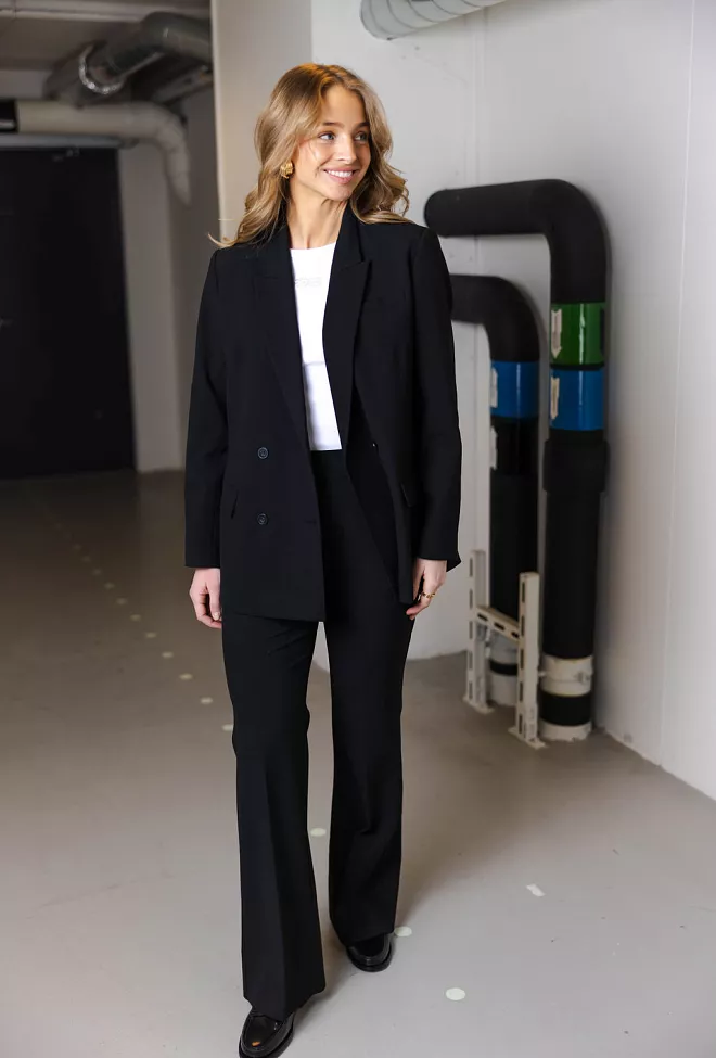 Five Units Frida FV Blazer Black dressjakke 7
