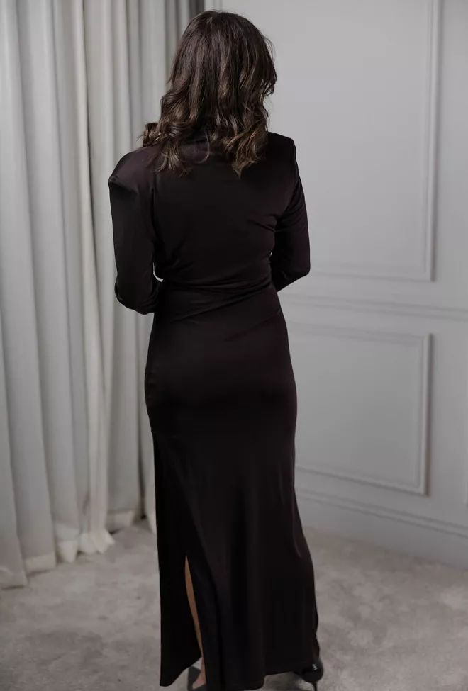 Envelope1976 Midnight Dress Long Brown maxikjole 4