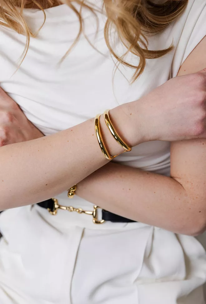 Lie Studio The Maggie Bracelet Gold armbånd 2