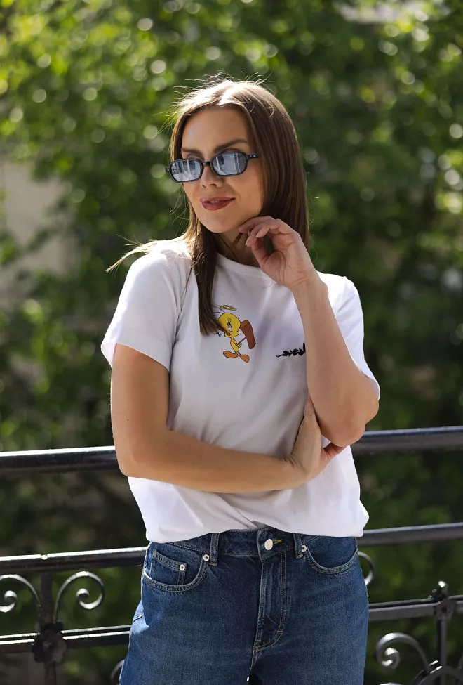 Munthe Lacin T-Shirt White t-skjorte 8